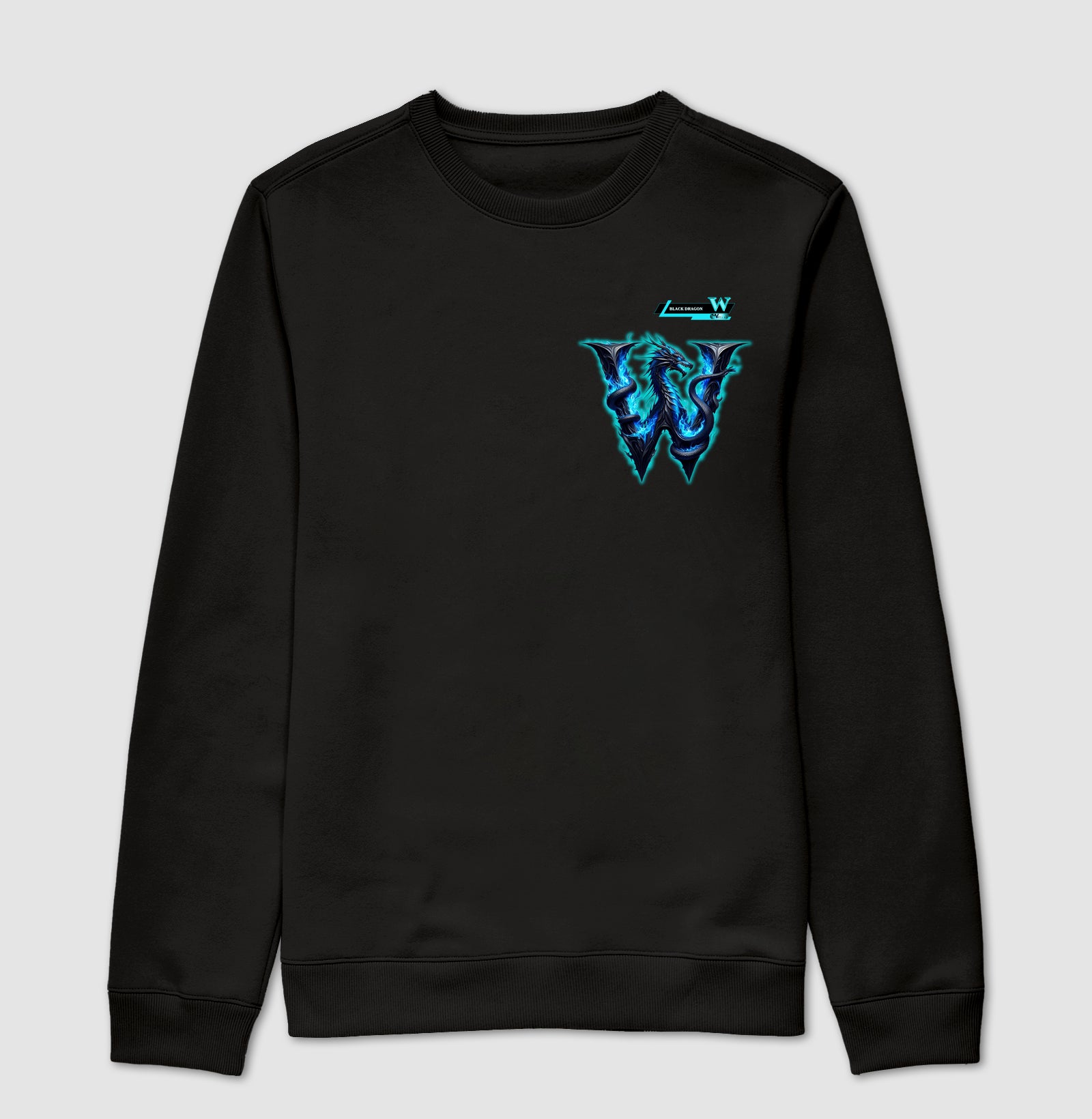 Suéter Moletom - W Black Dragon