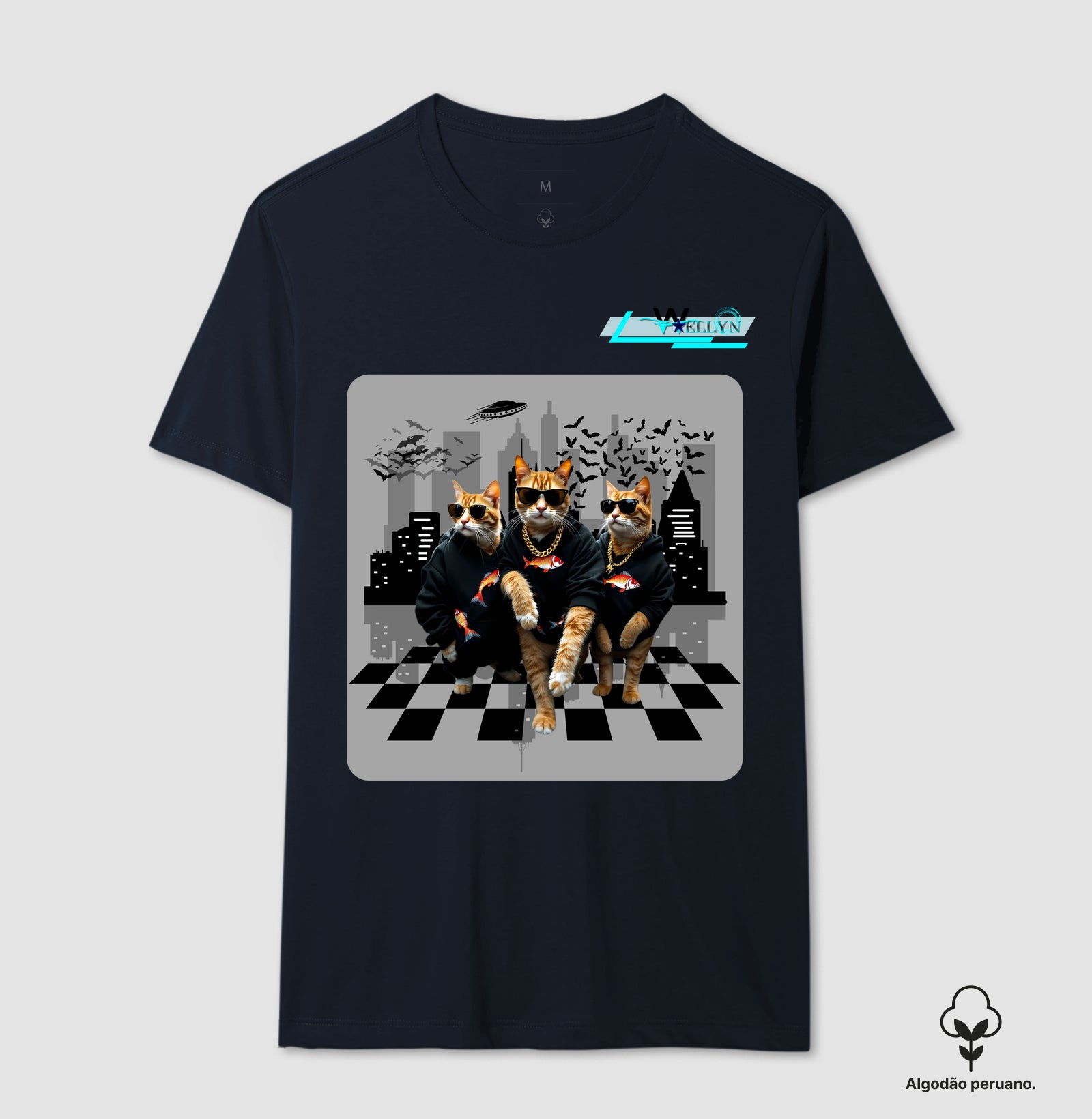Camiseta Algodão Peruano - Wellyn