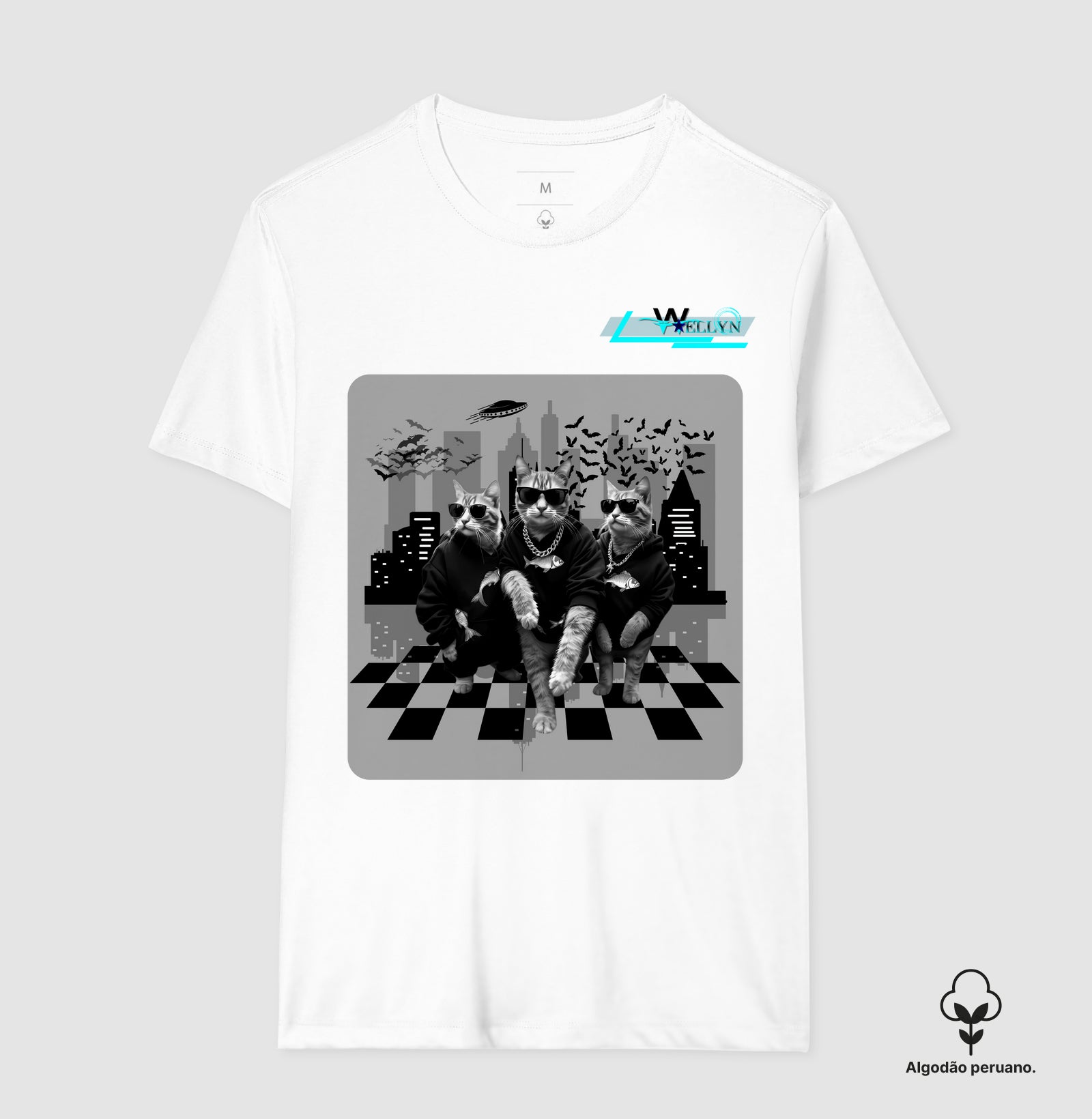 Camiseta Algodão Peruano - Wellyn