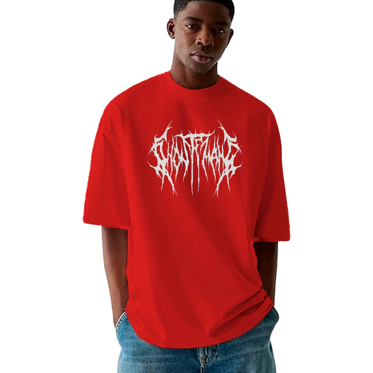 Camiseta Masculina Oversized Ghostemane Metal Rock