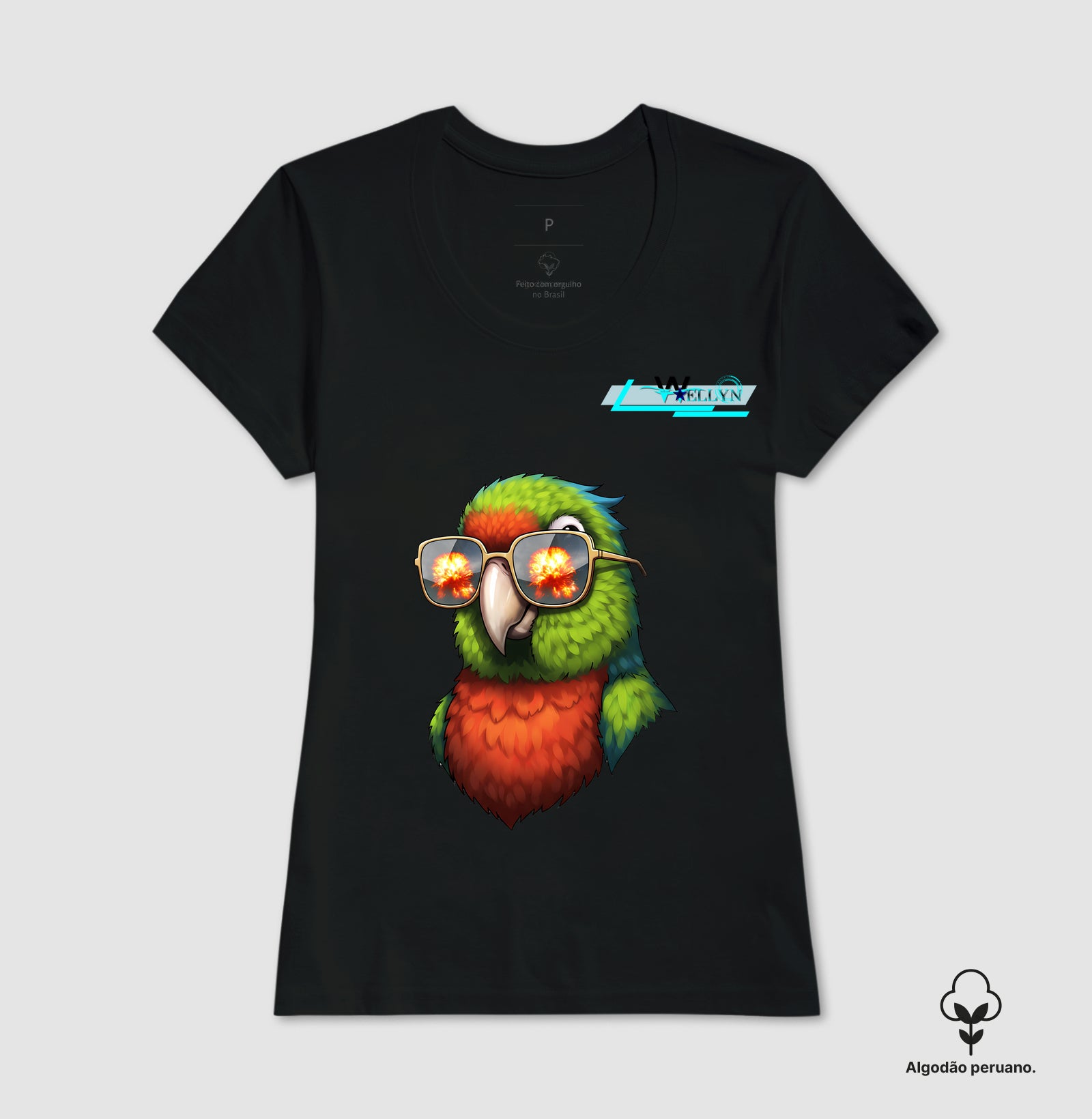 Camiseta Algodão Peruano - Wellyn