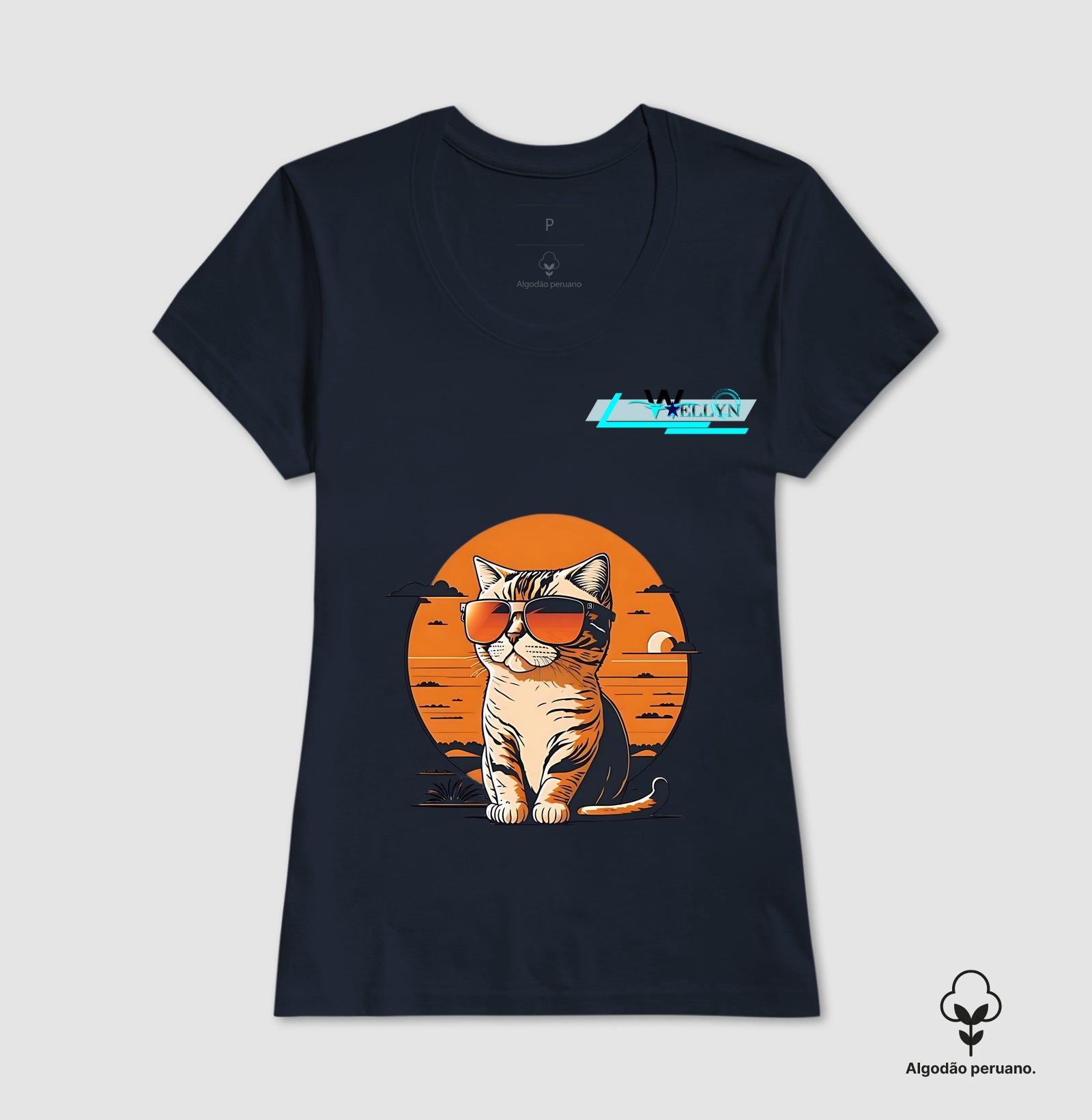 Camiseta Algodão Peruano - Wellyn