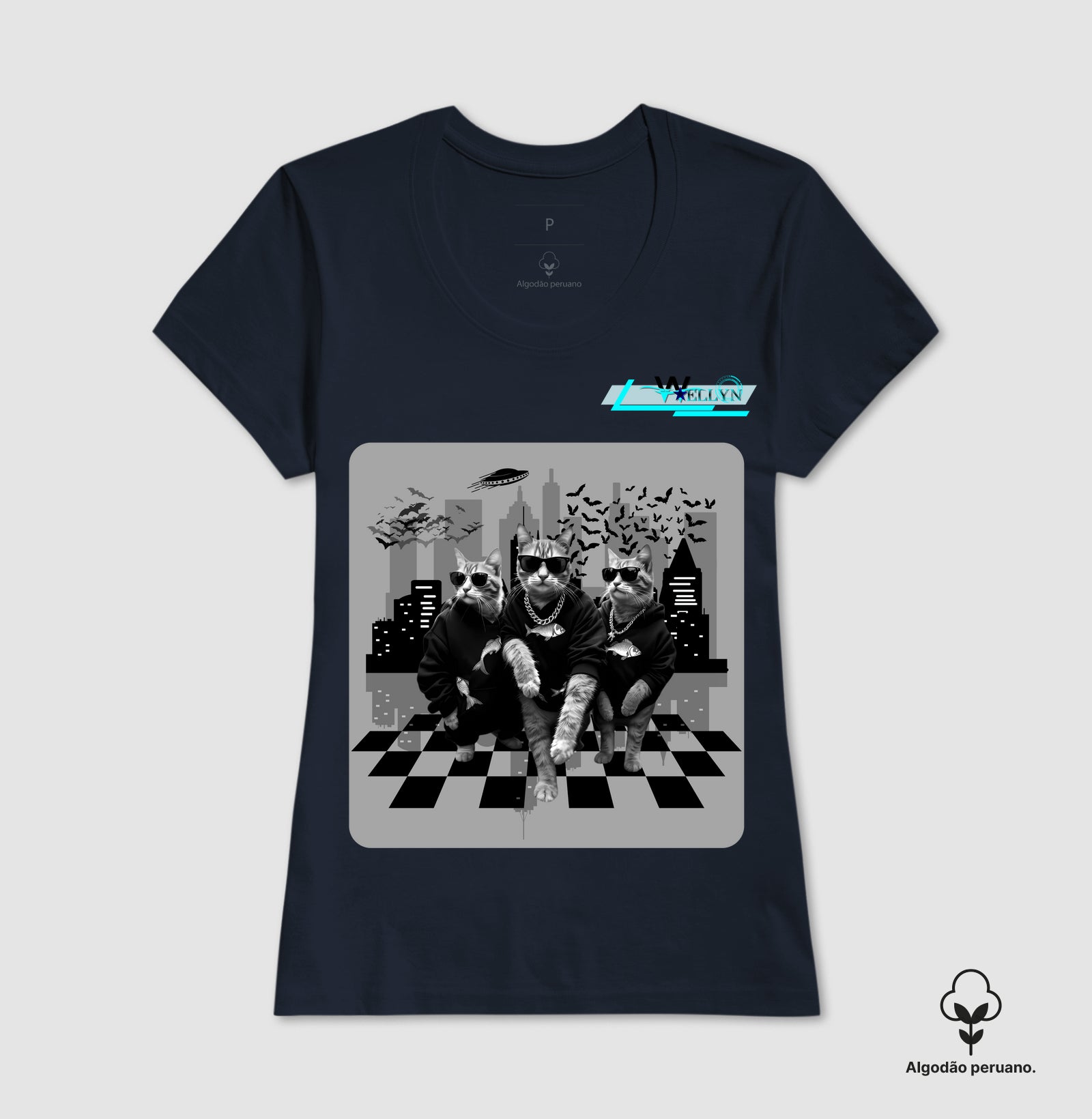 Camiseta Algodão Peruano - Wellyn