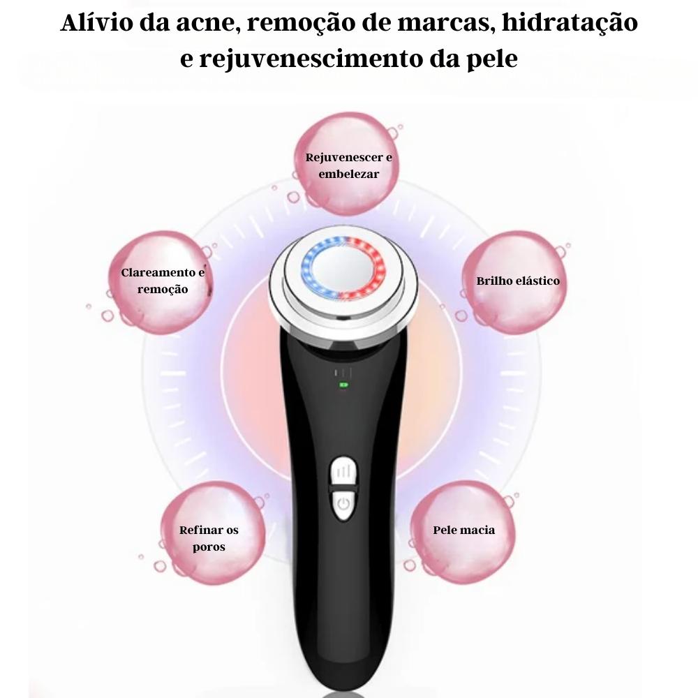 O Dispositivo de Radiofrequência Massageador Facial