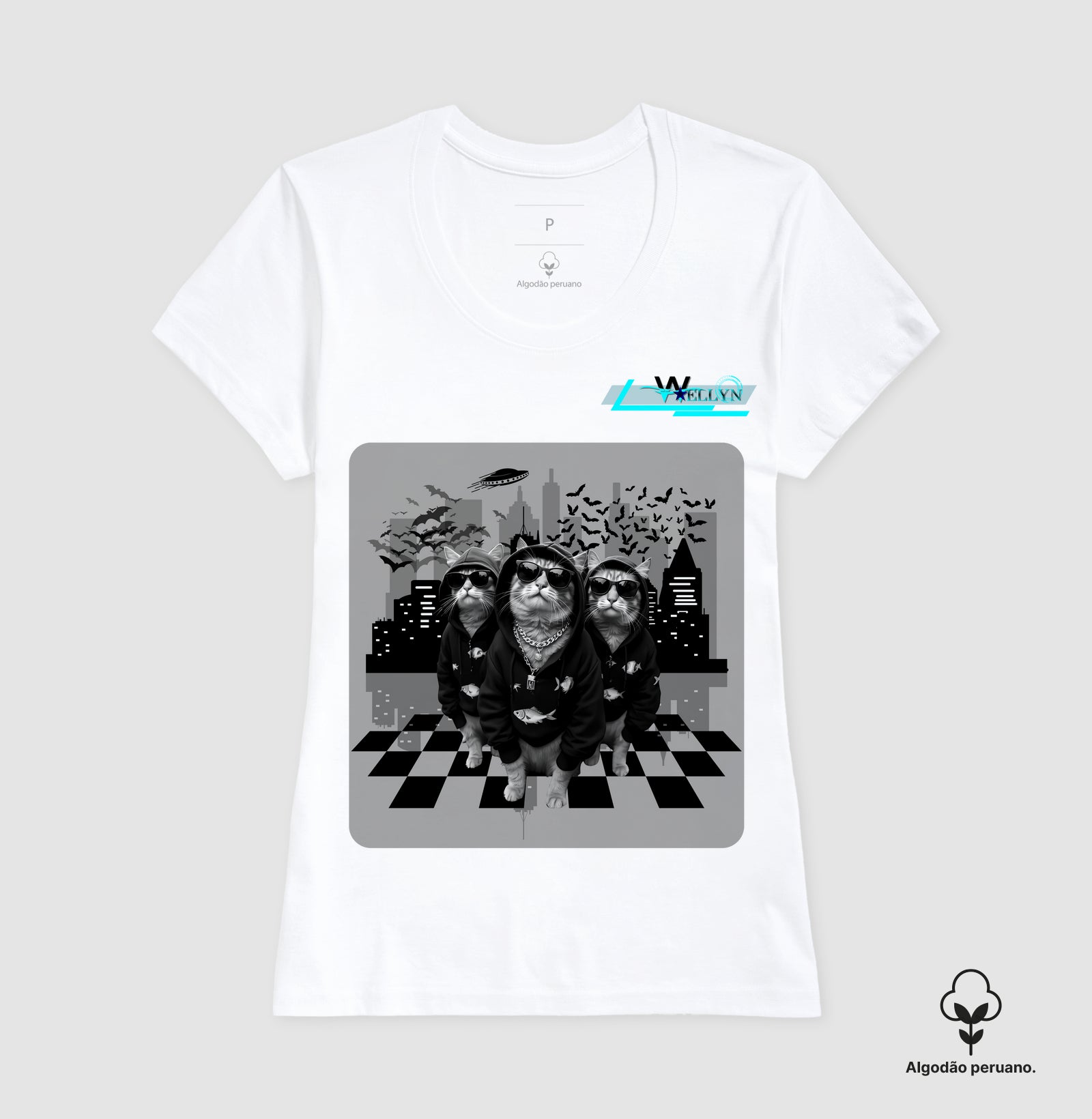 Camiseta Algodão Peruano - Wellyn