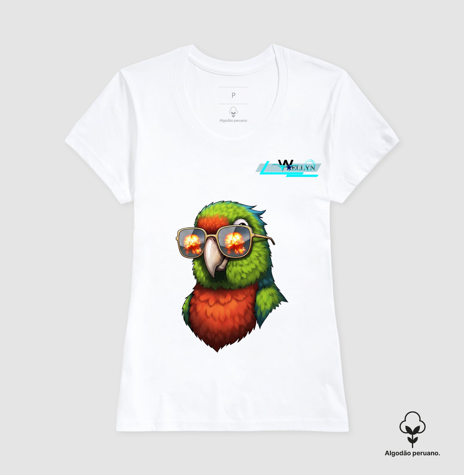 Camiseta Algodão Peruano - Wellyn