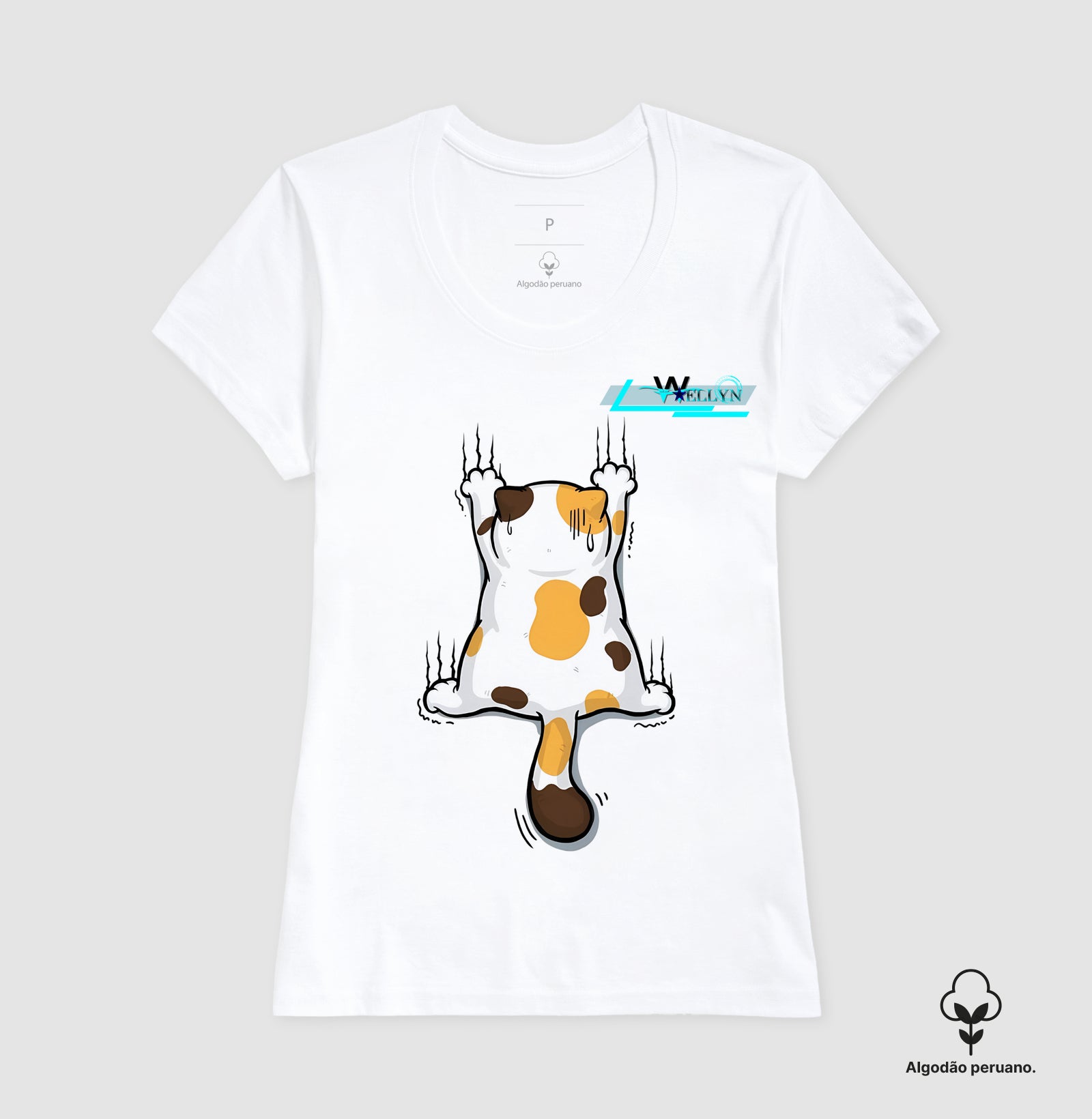 Camiseta Algodão Peruano - Wellyn