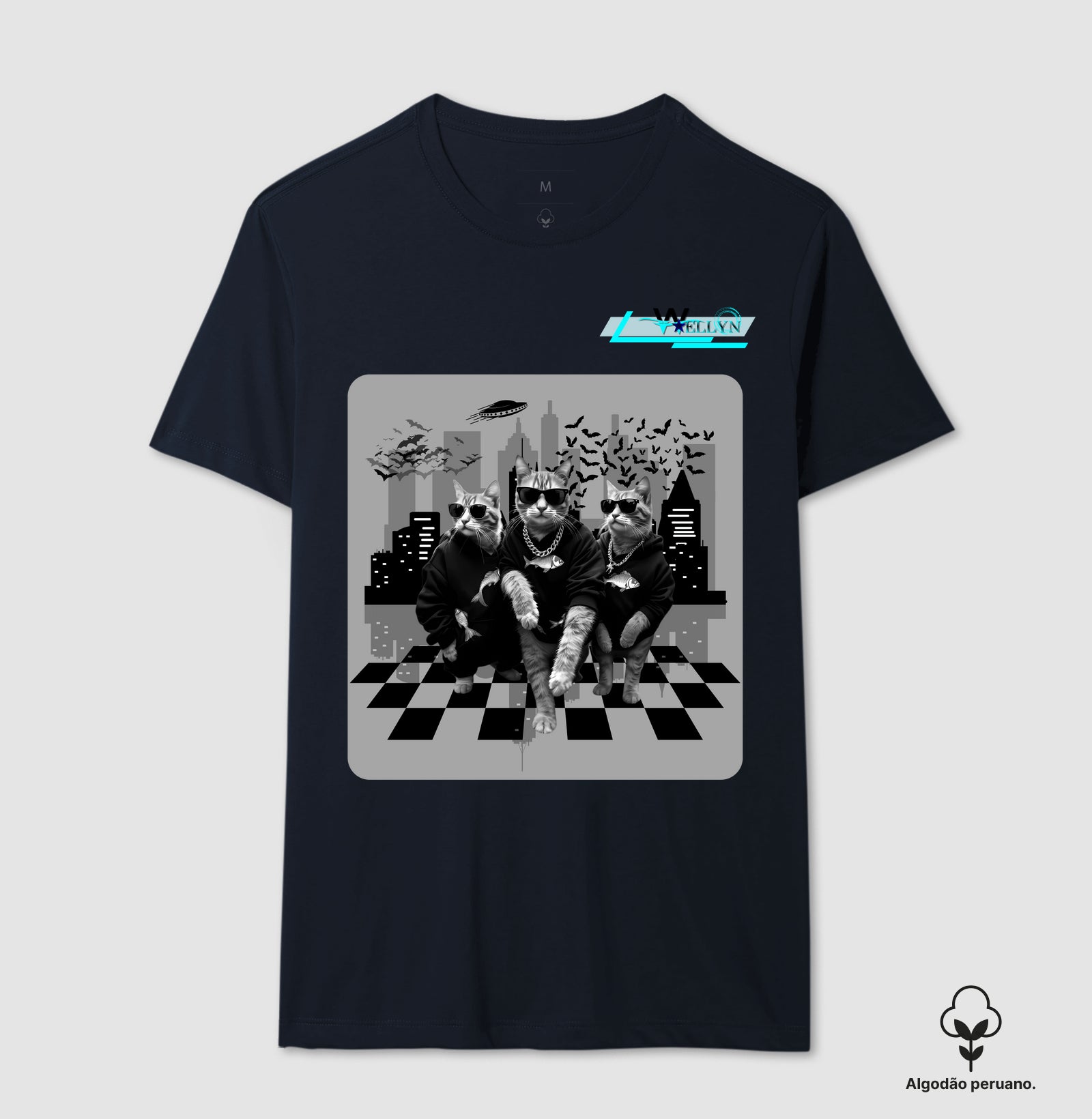 Camiseta Algodão Peruano - Wellyn