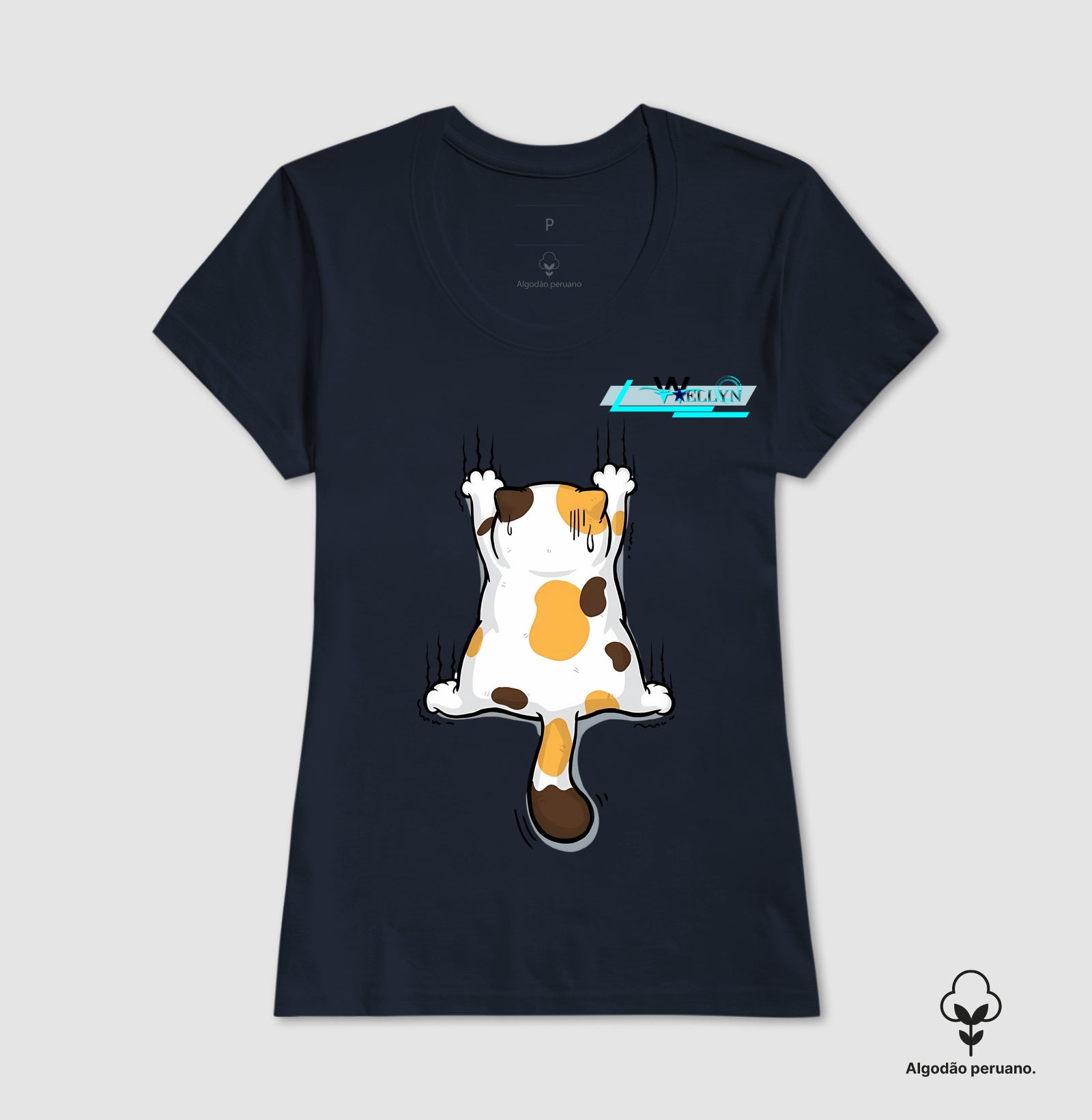 Camiseta Algodão Peruano - Wellyn