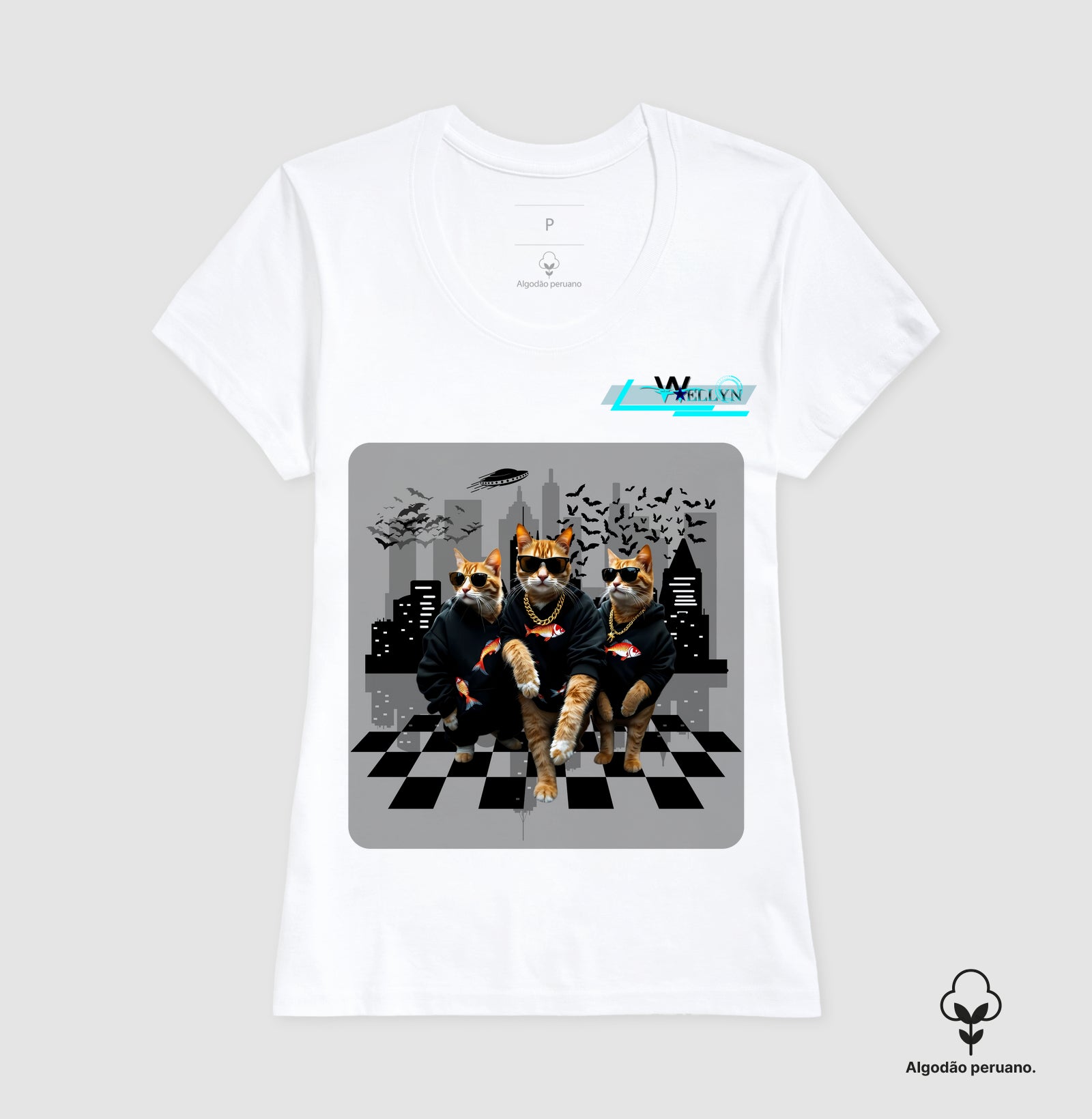 Camiseta Algodão Peruano - Wellyn