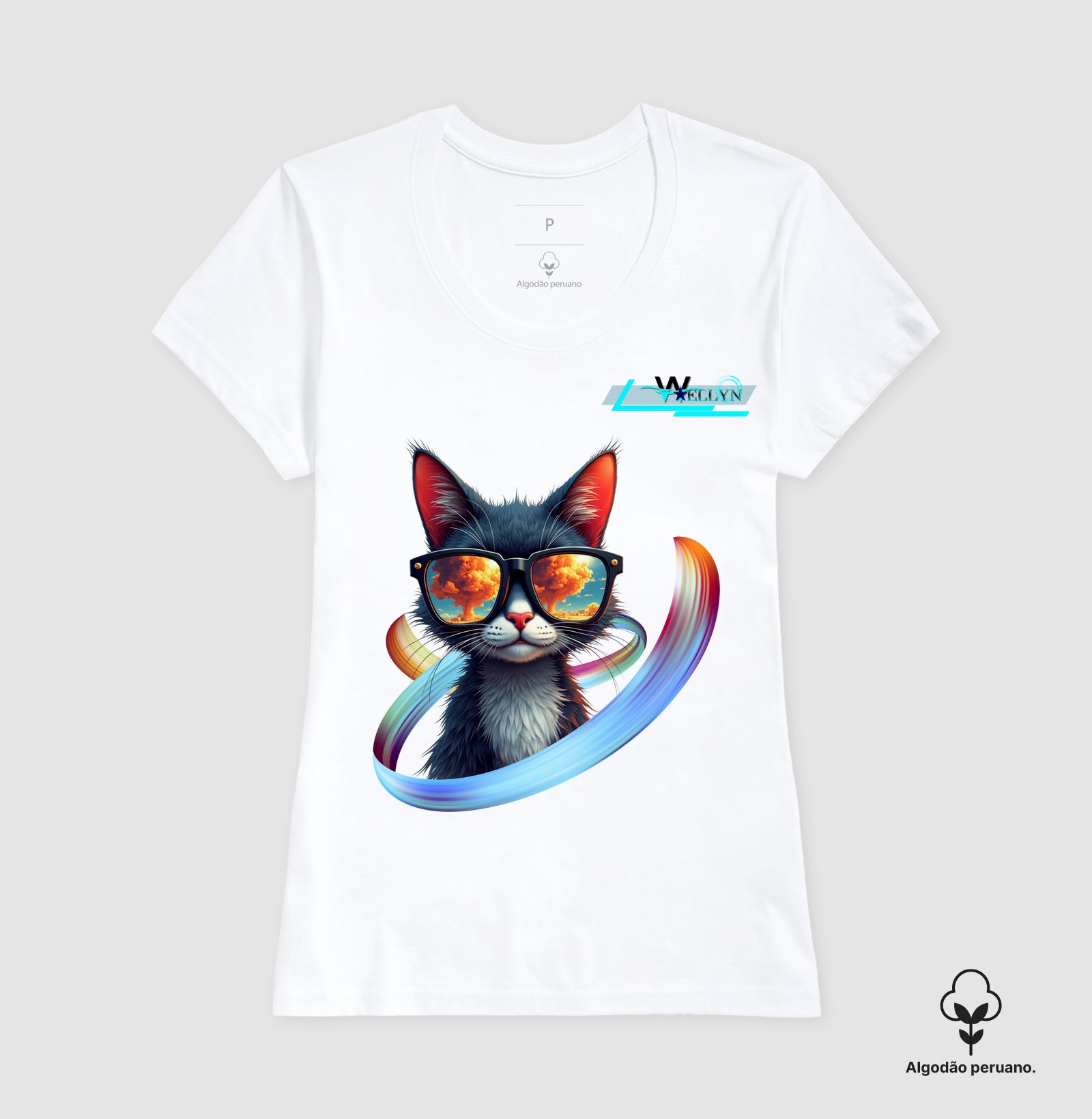 Camiseta Algodão Peruano - Wellyn