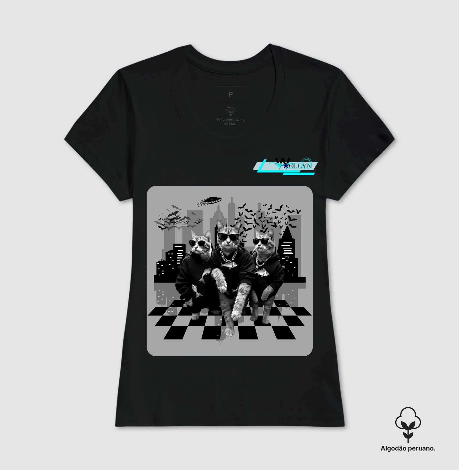 Camiseta Algodão Peruano - Wellyn