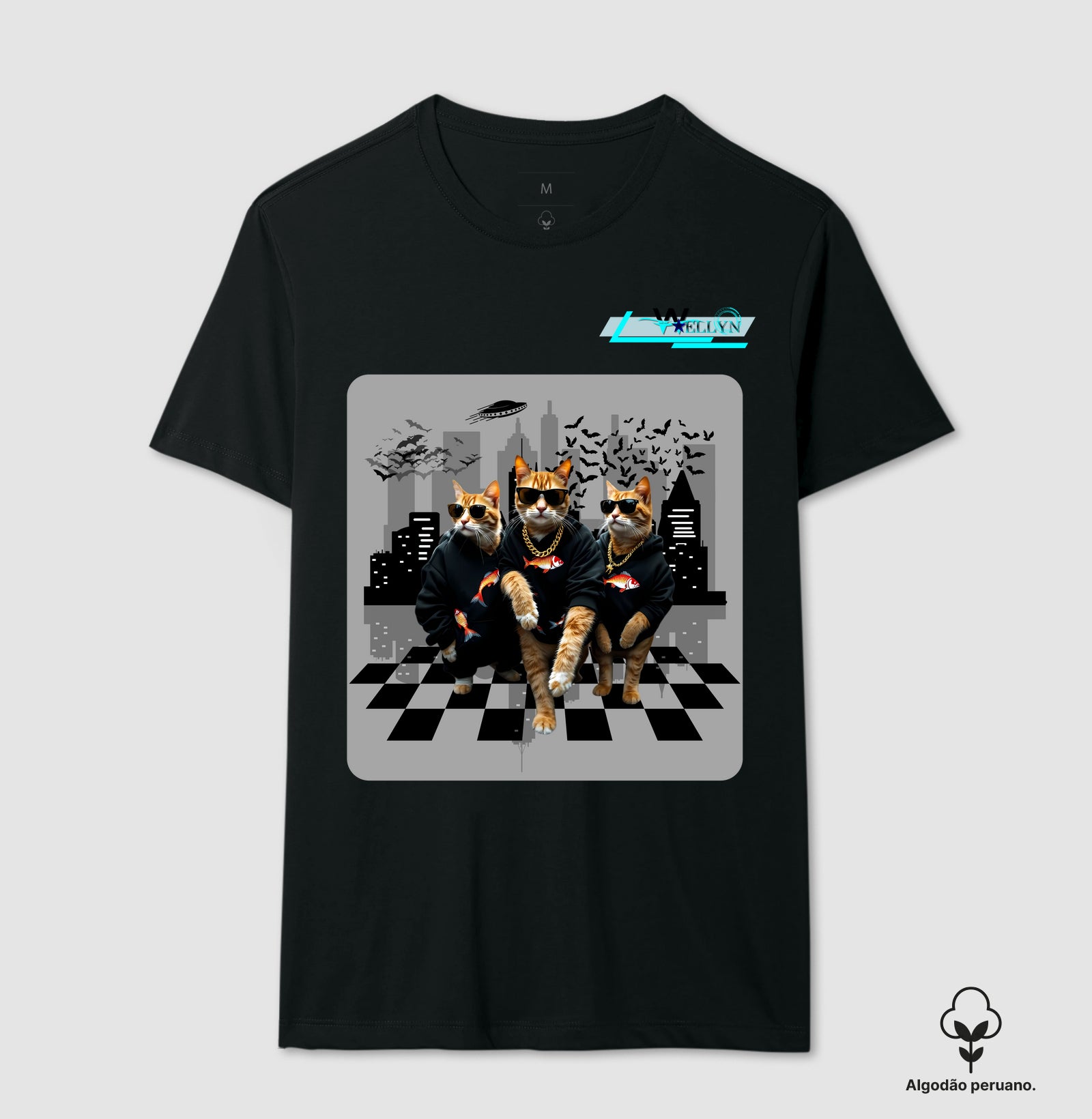 Camiseta Algodão Peruano - Wellyn