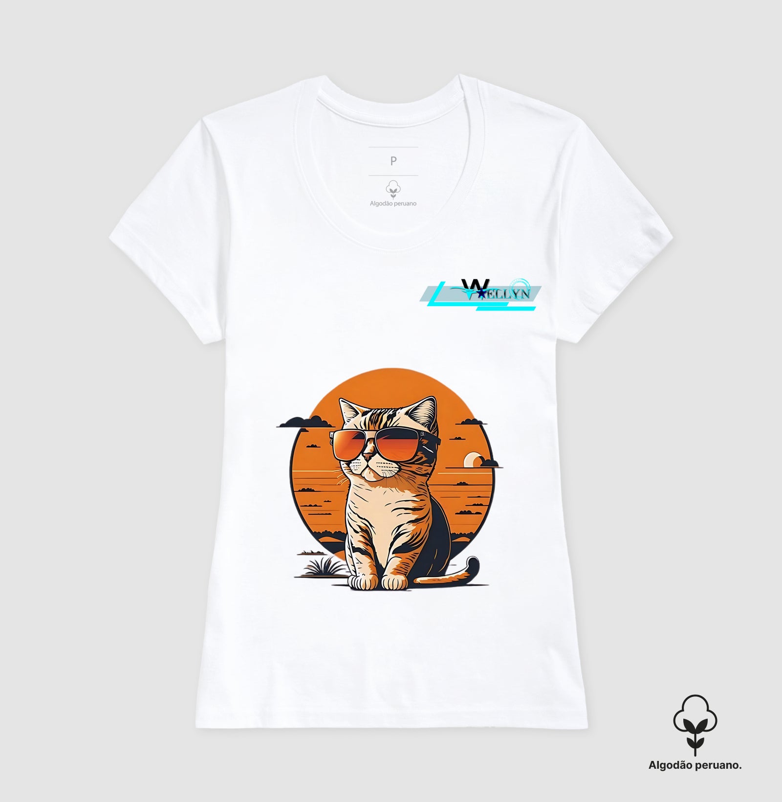 Camiseta Algodão Peruano - Wellyn