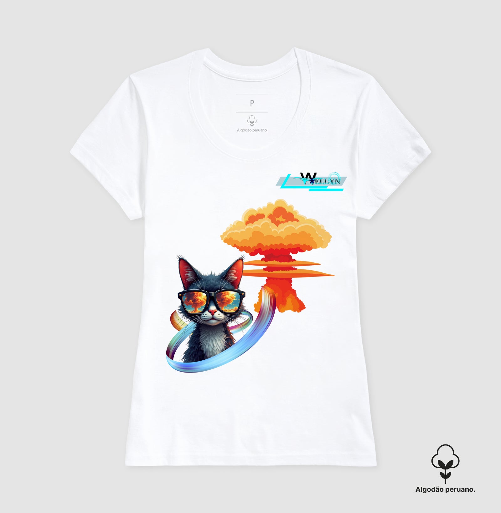 Camiseta Algodão Peruano - Wellyn