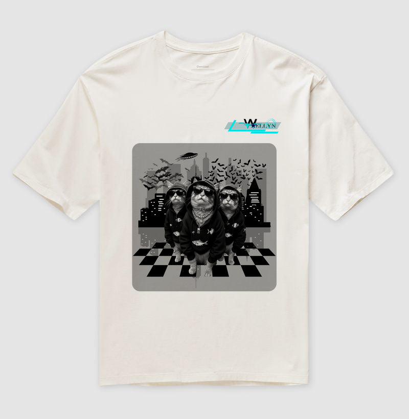 Camiseta Oversized - Wellyn