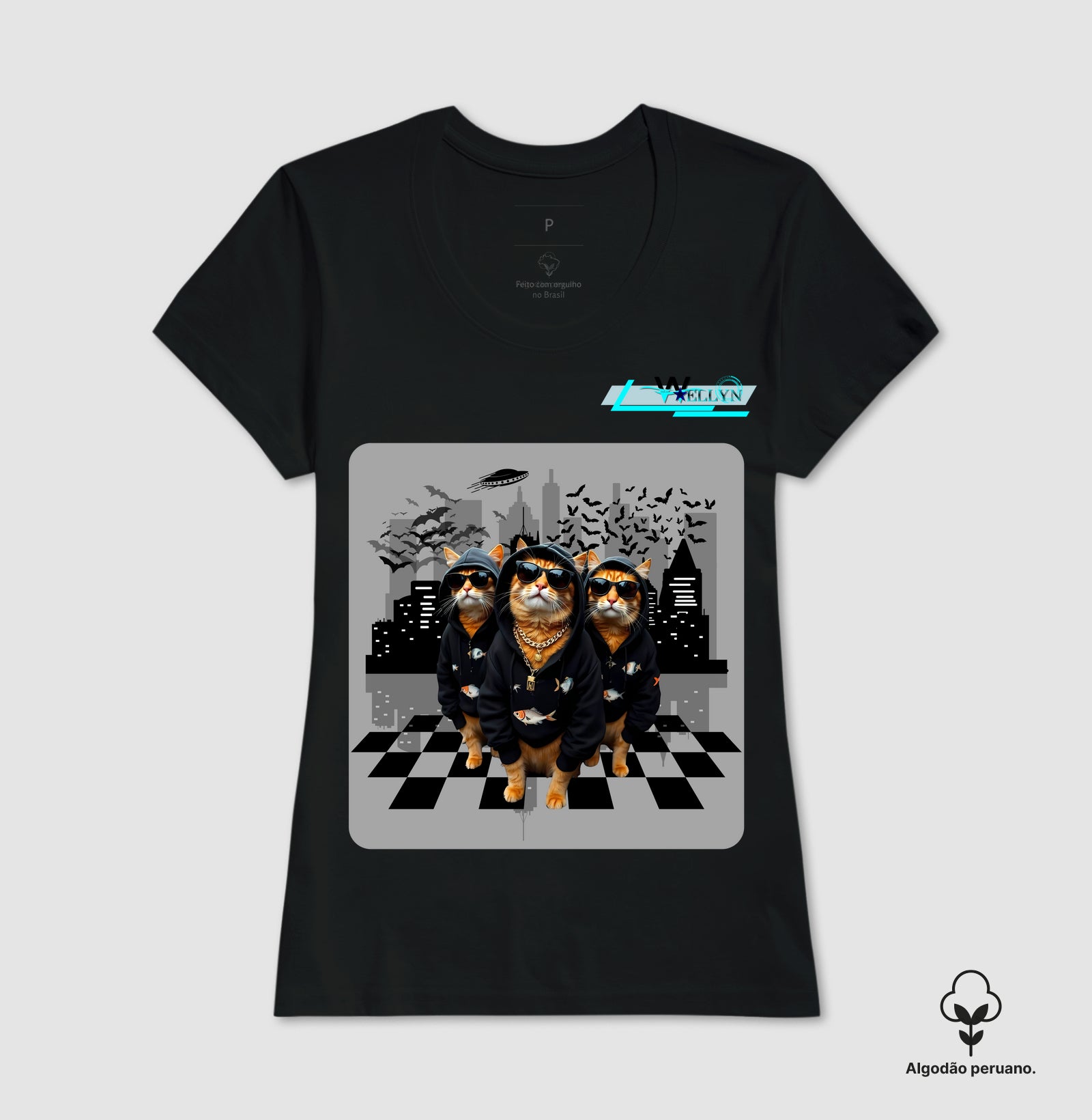 Camiseta Algodão Peruano - Wellyn