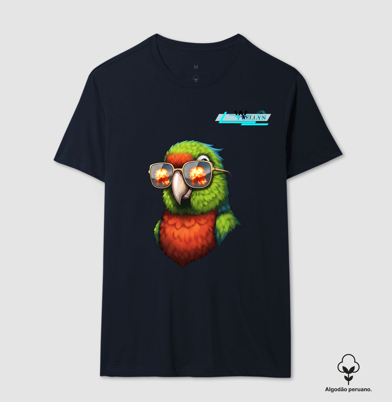 Camiseta Algodão Peruano - Wellyn
