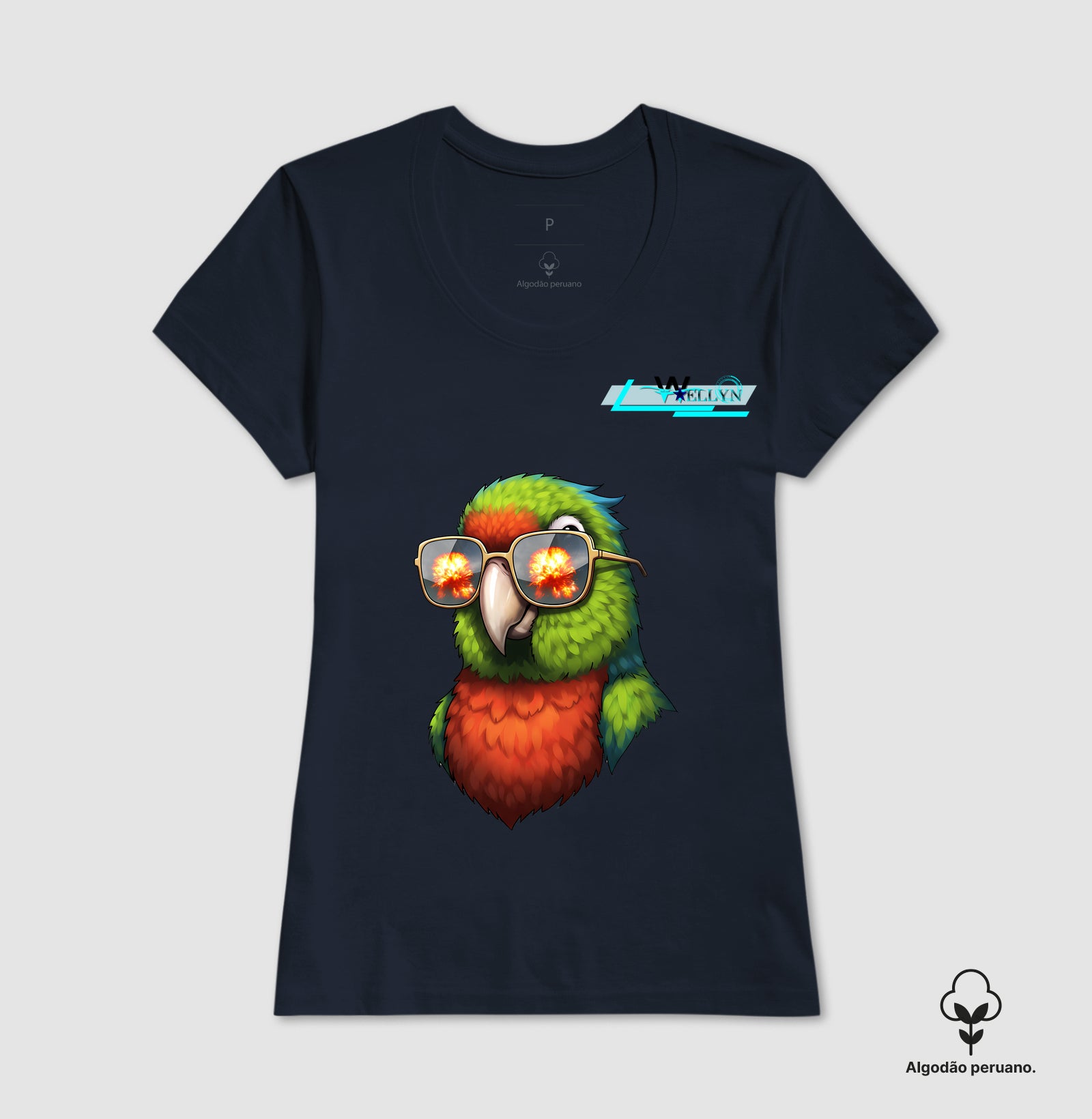 Camiseta Algodão Peruano - Wellyn