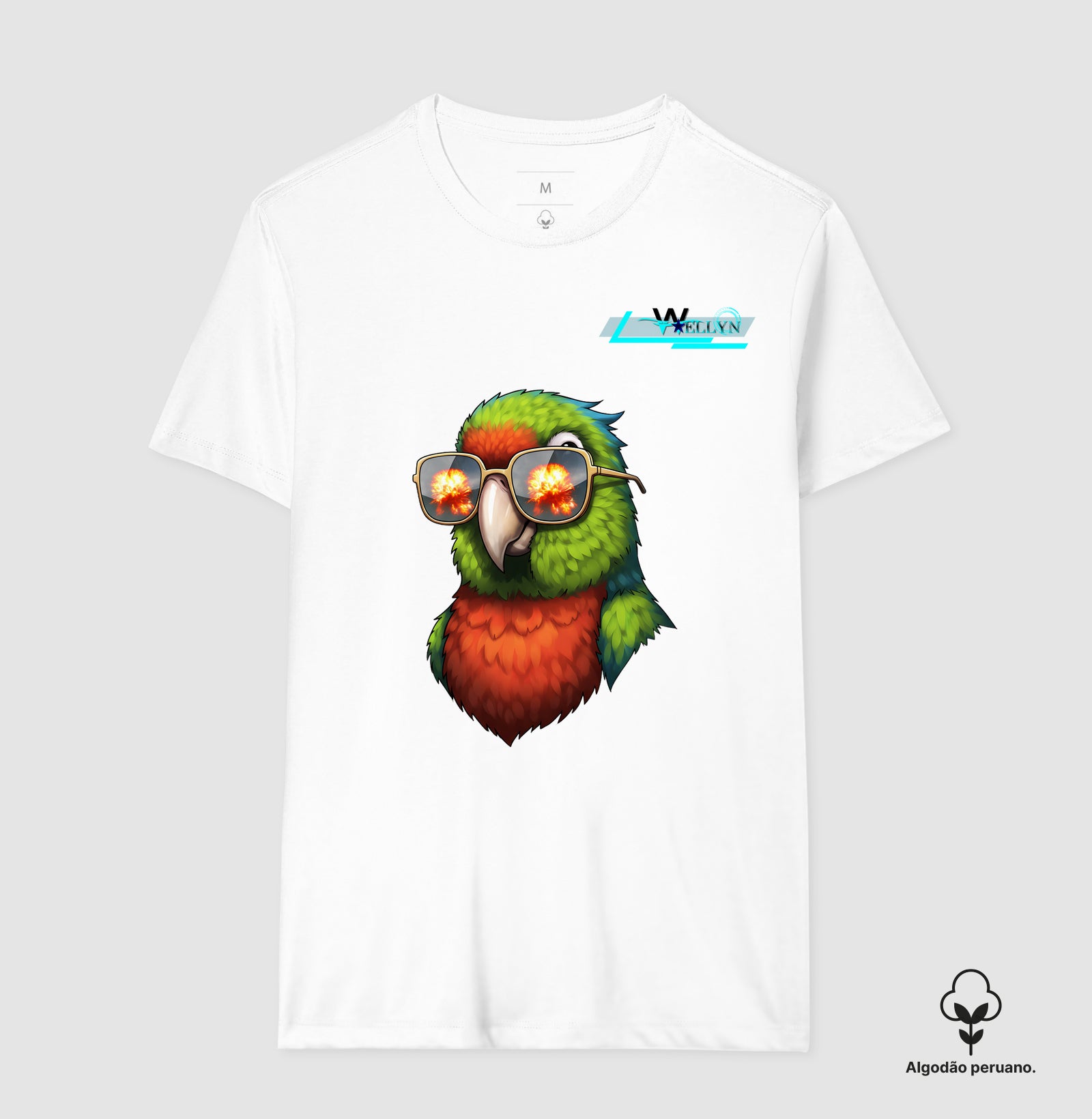 Camiseta Algodão Peruano - Wellyn