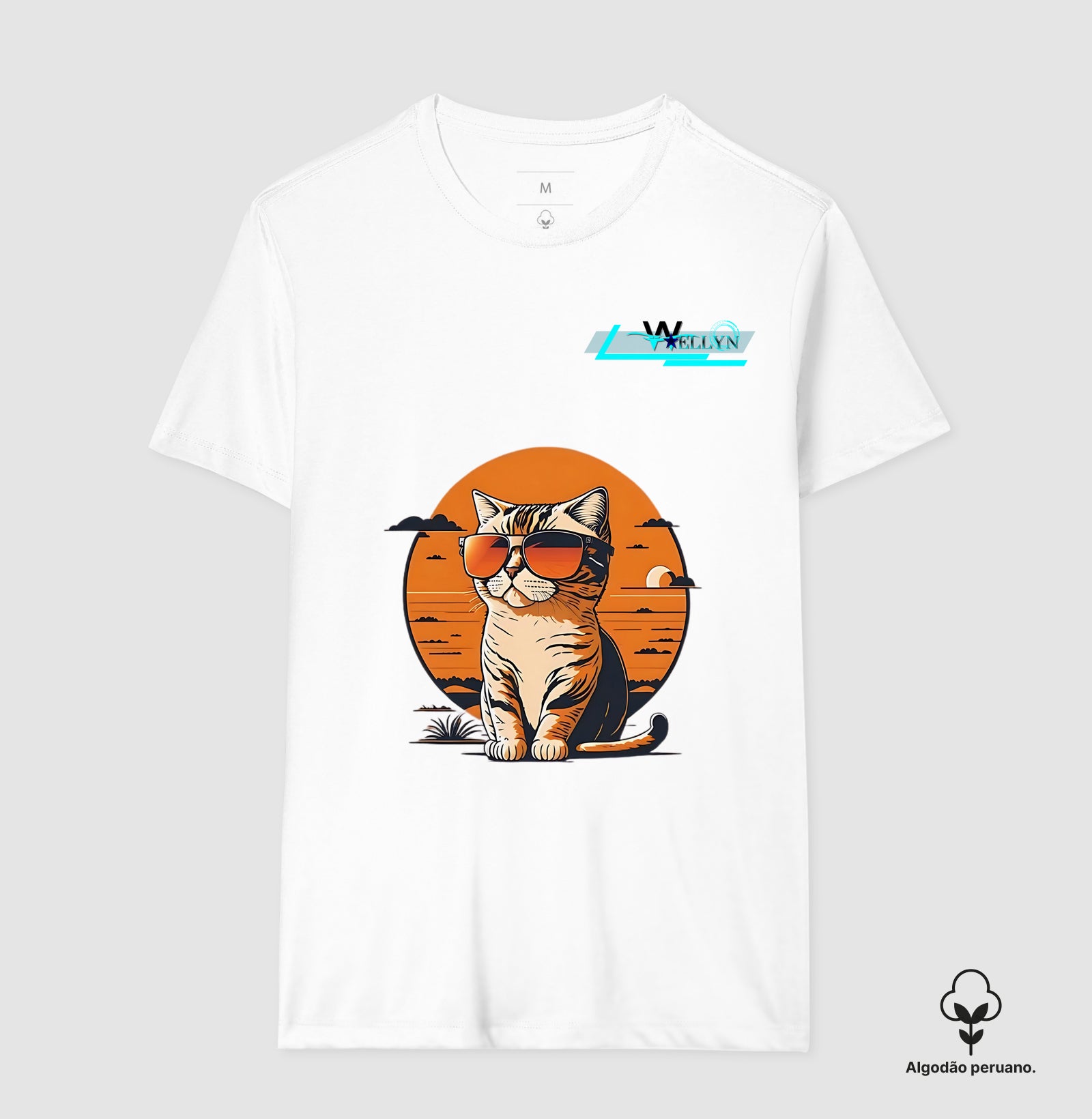 Camiseta Algodão Peruano - Wellyn