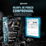 Creatina 1kg Suplemento Monohidratada em pó 100% Pura - Soldiers Nutrition