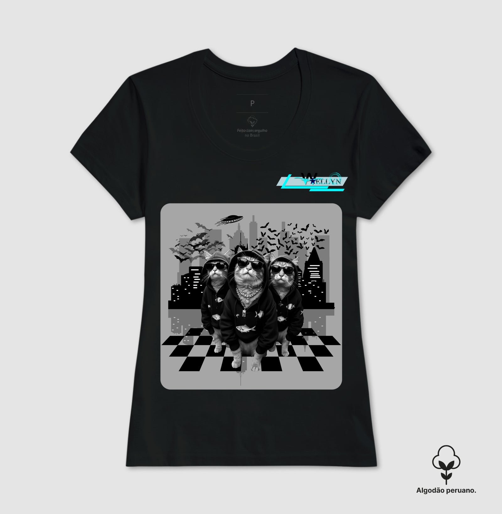 Camiseta Algodão Peruano - Wellyn