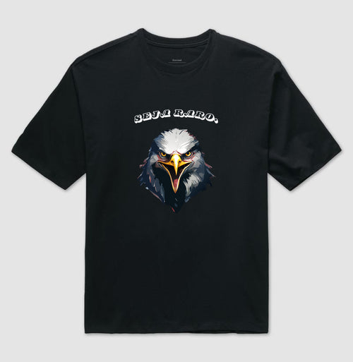 Camiseta Oversized "Seja raro."