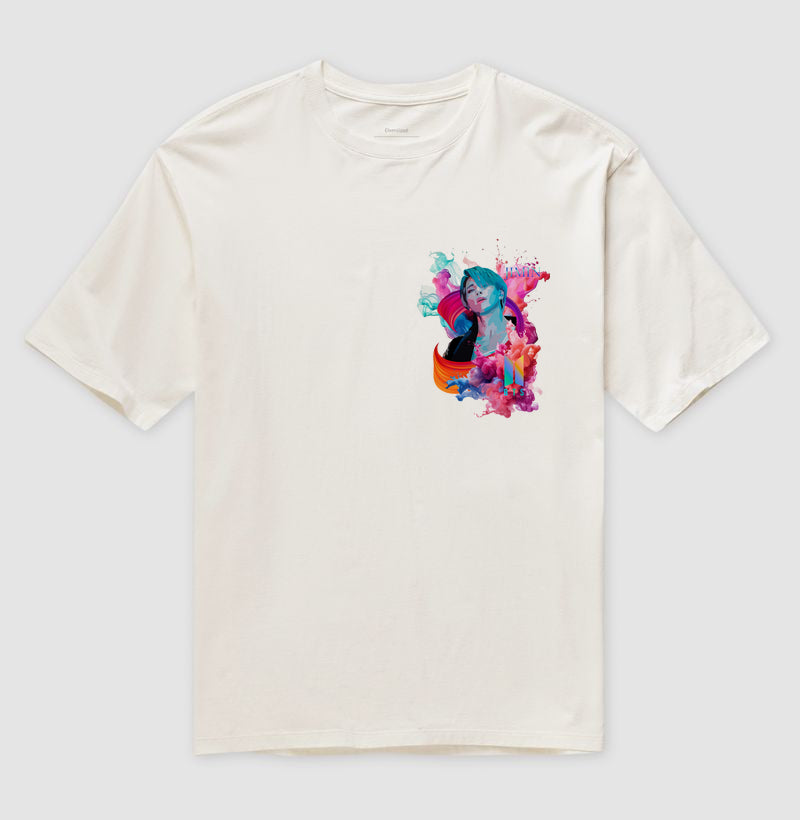 Camiseta Oversized - Jimin B-T-S - Unissex