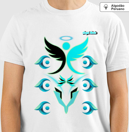 Camiseta Algodão Peruano Angel Mode