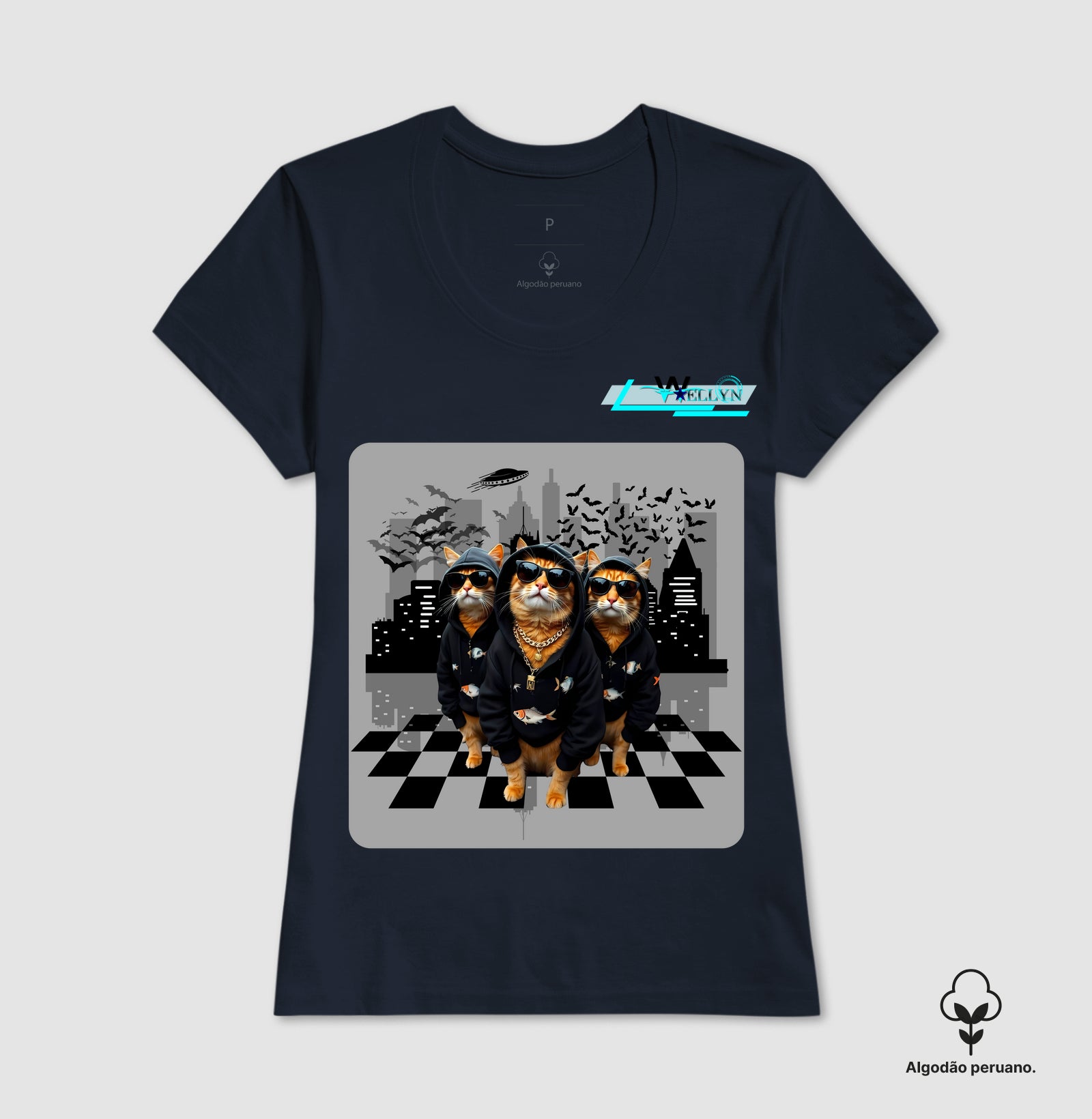 Camiseta Algodão Peruano - Wellyn