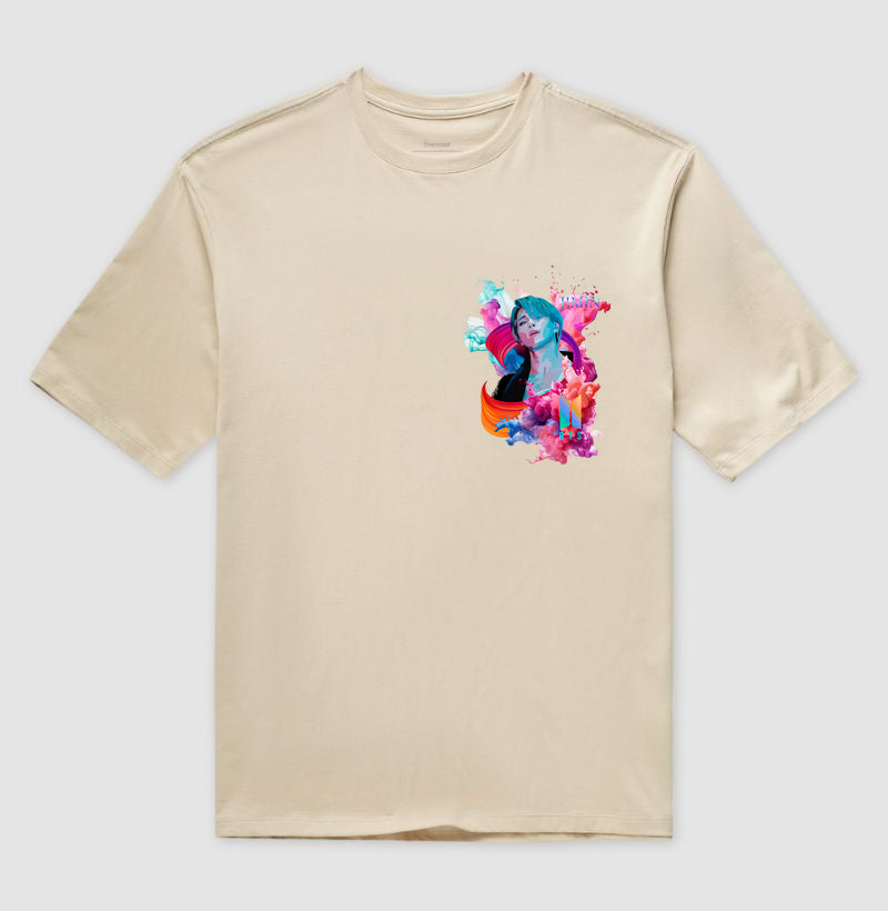 Camiseta Oversized - Jimin B-T-S - Unissex