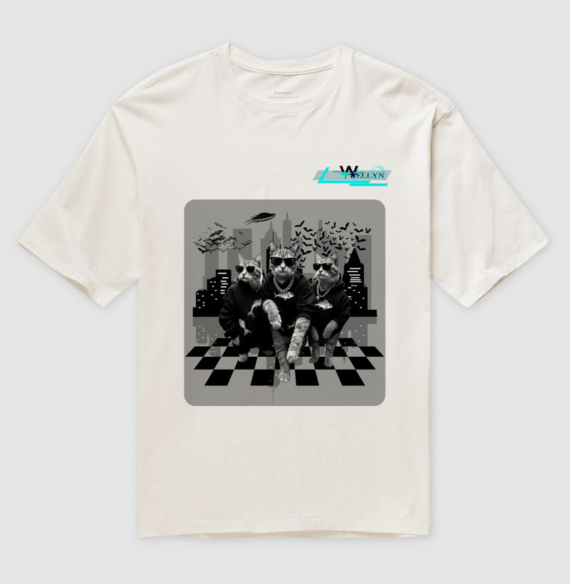 Camiseta Oversized - Wellyn