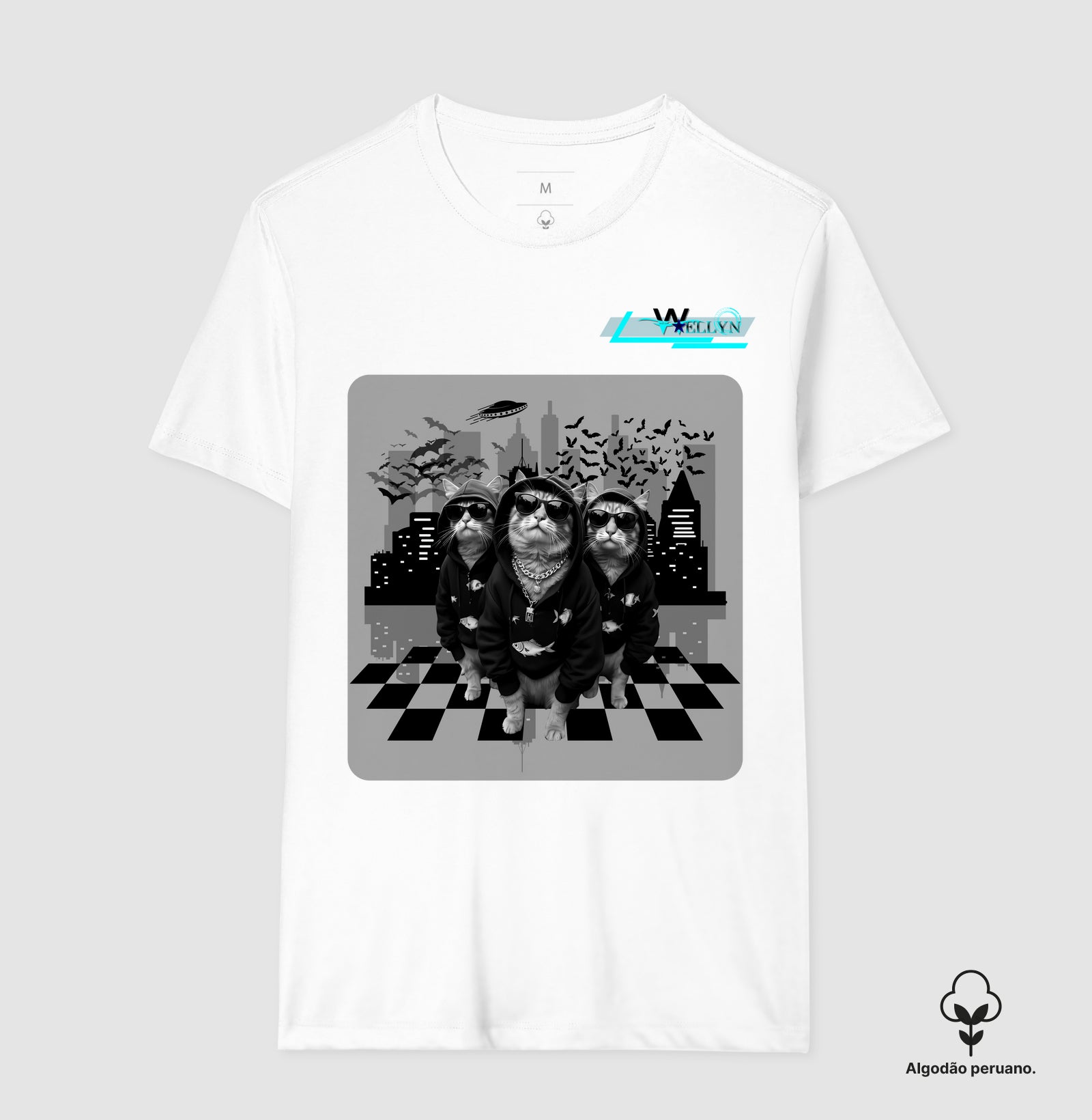 Camiseta Algodão Peruano - Wellyn