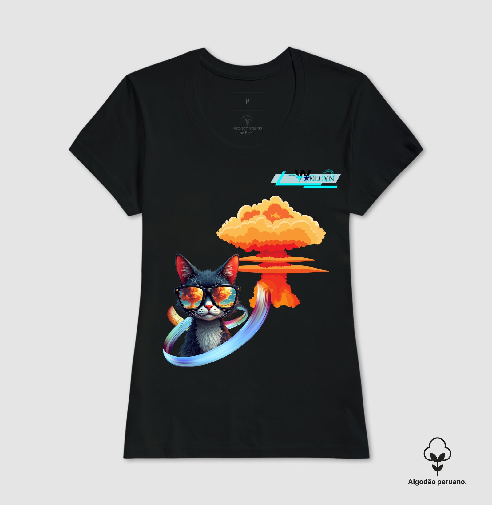 Camiseta Algodão Peruano - Wellyn