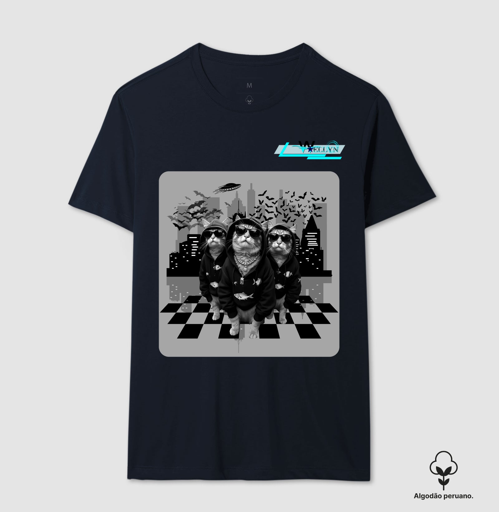 Camiseta Algodão Peruano - Wellyn