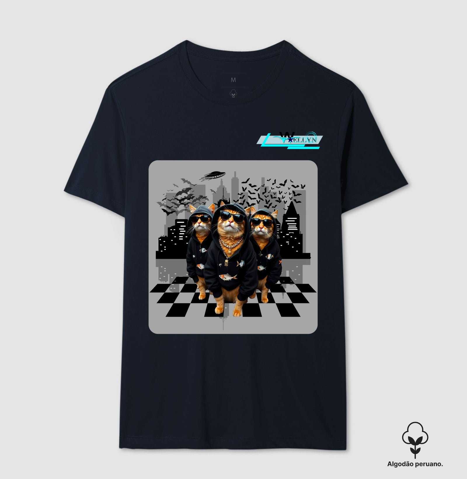 Camiseta Algodão Peruano - Wellyn