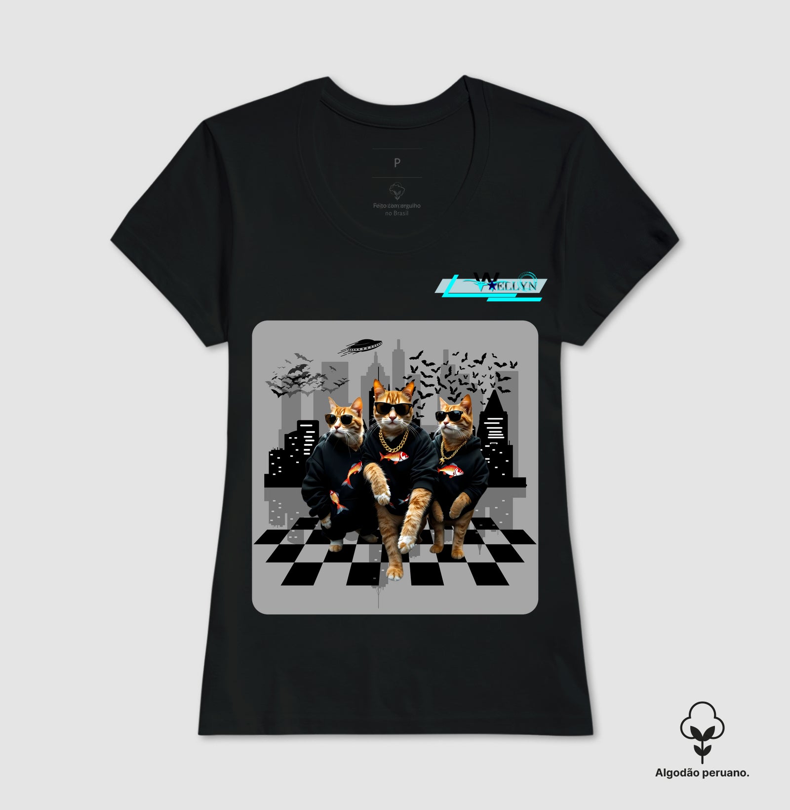Camiseta Algodão Peruano - Wellyn