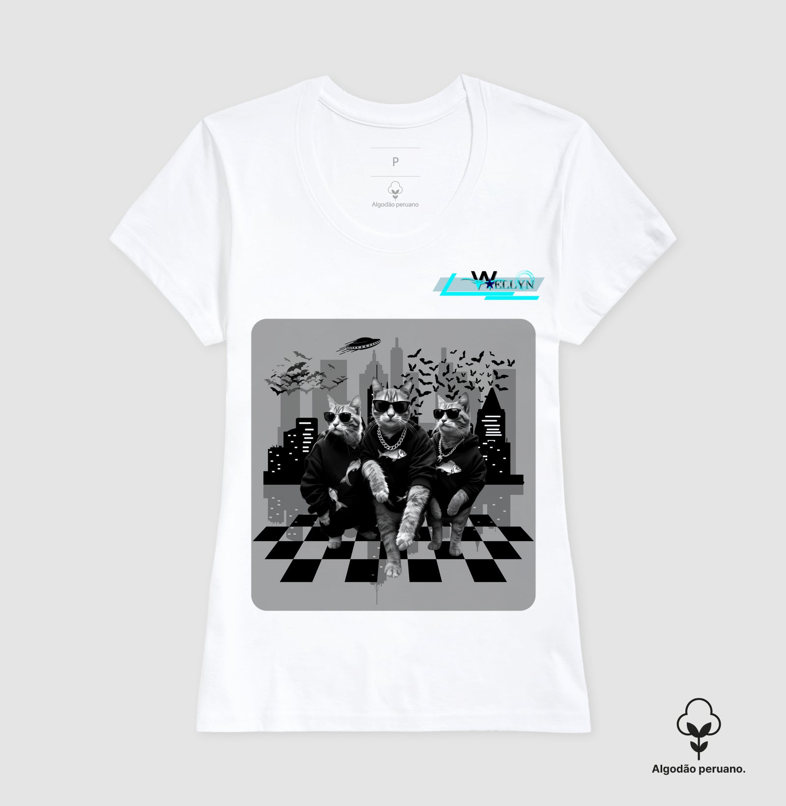 Camiseta Algodão Peruano - Wellyn
