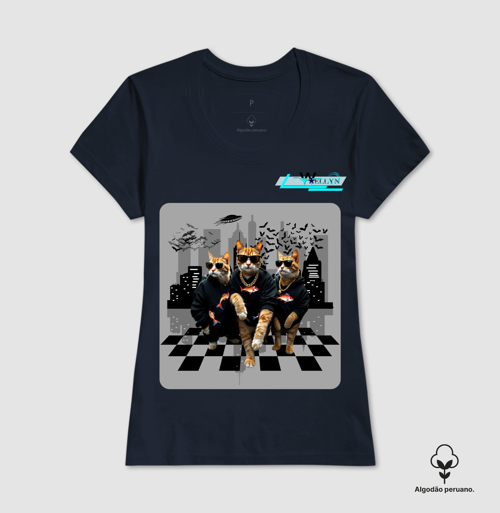 Camiseta Algodão Peruano - Wellyn