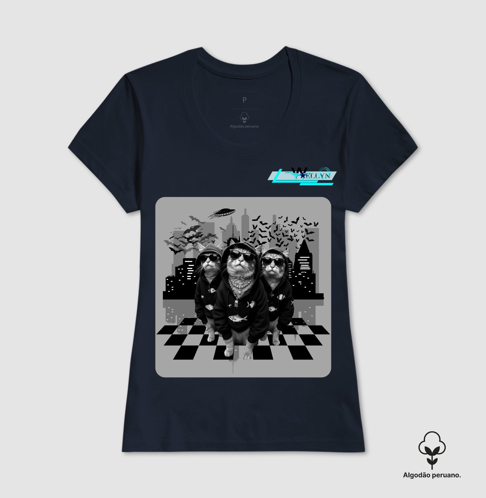 Camiseta Algodão Peruano - Wellyn