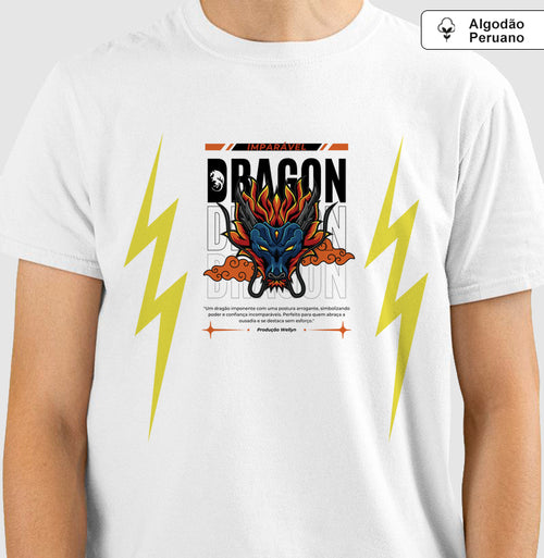 Camiseta Algodão Peruano Dragon