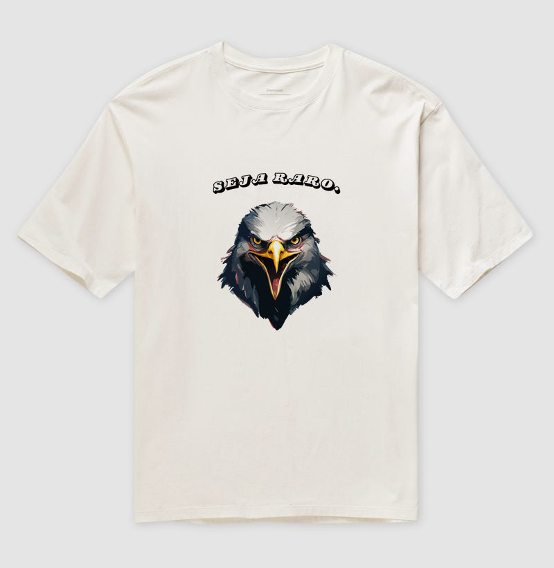 Camiseta Oversized "Seja raro."
