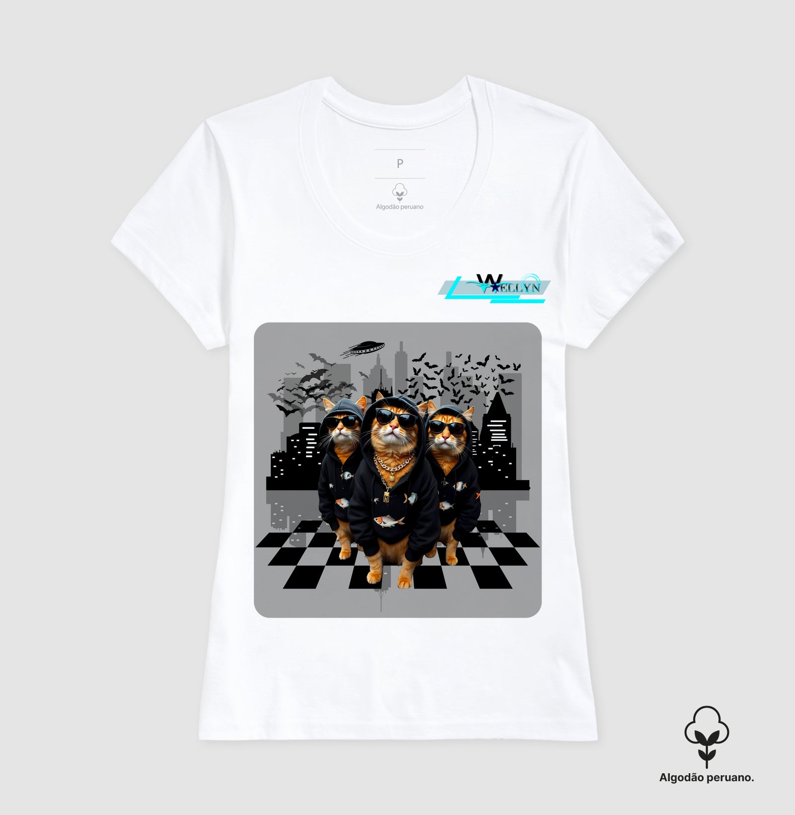 Camiseta Algodão Peruano - Wellyn