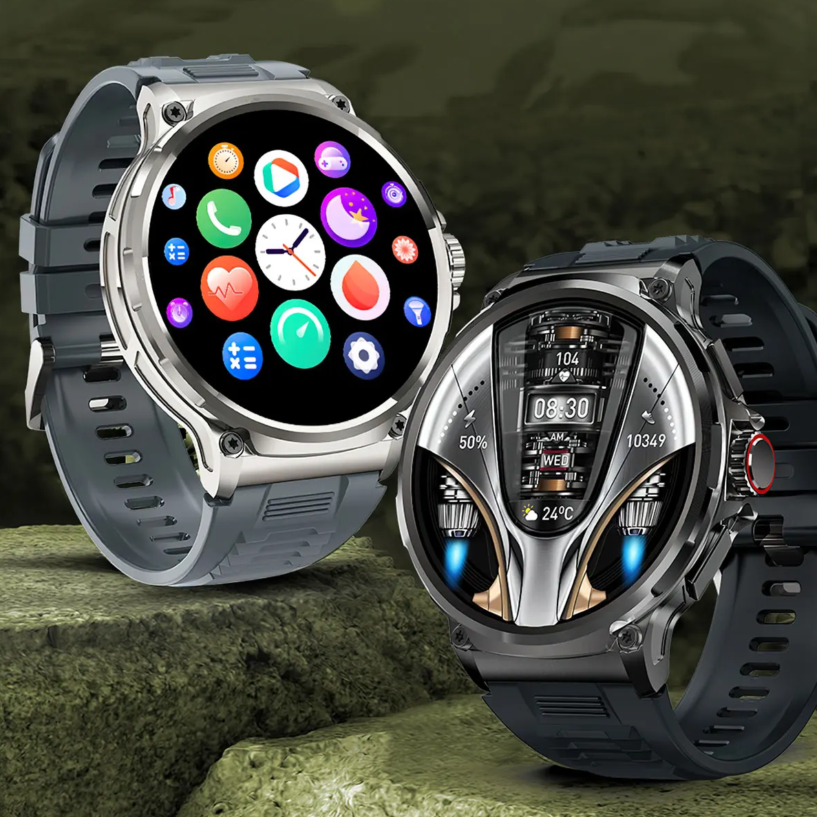 Relógio Smartwatch COLMI V69 Ultra HD Display 1.85 polegadas