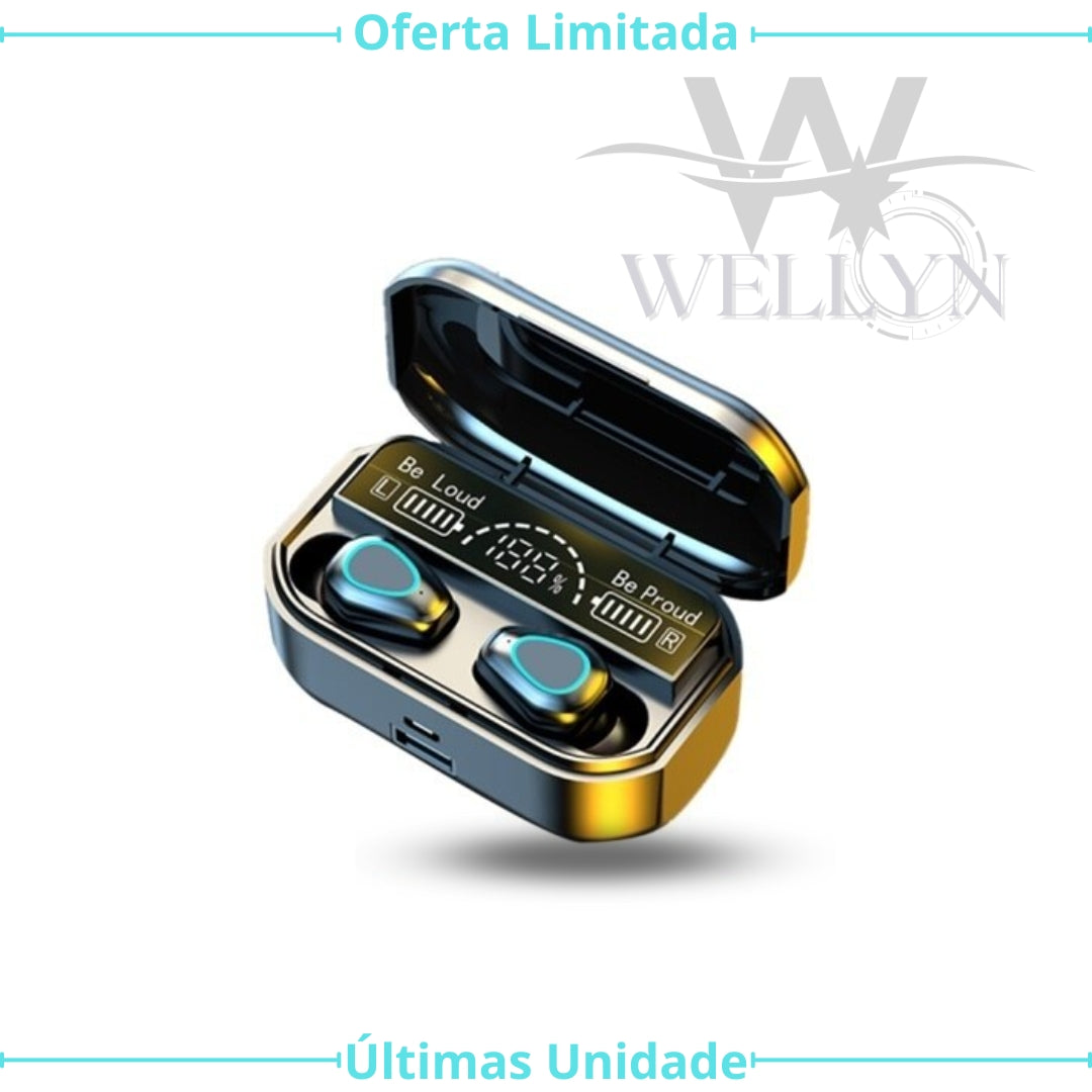 TWS Bluetooth 5.2 Fones AlphaPod Pro®