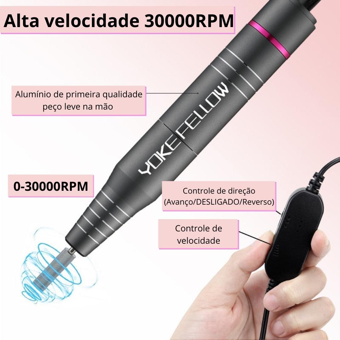 CANETA PARA POLIMENTO DE UNHAS