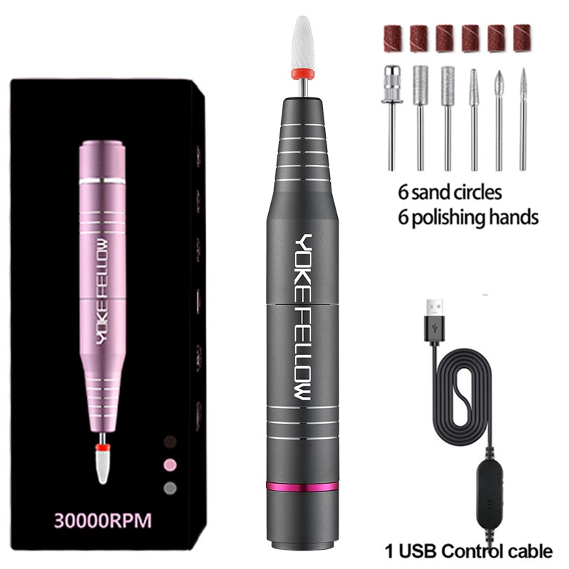 CANETA PARA POLIMENTO DE UNHAS