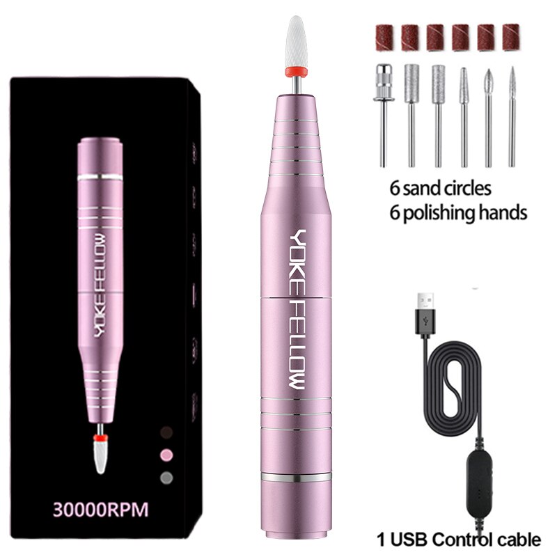CANETA PARA POLIMENTO DE UNHAS