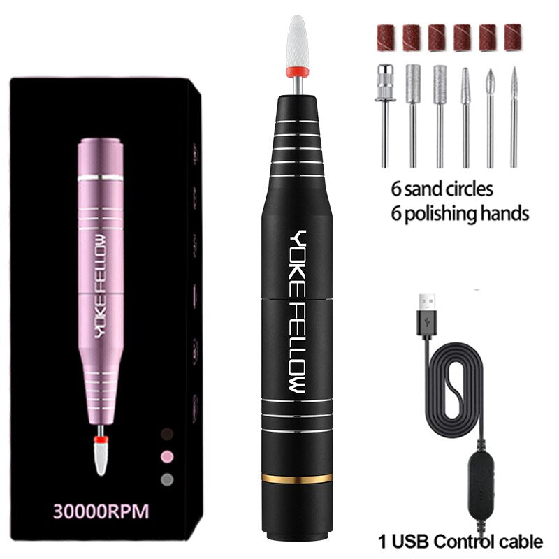 CANETA PARA POLIMENTO DE UNHAS